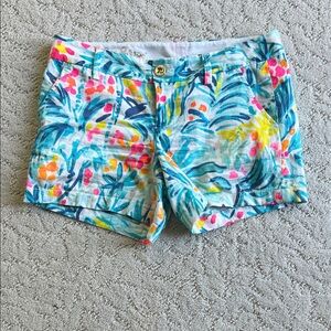 Lilly Pulitzer Colorful Floral Women Shorts